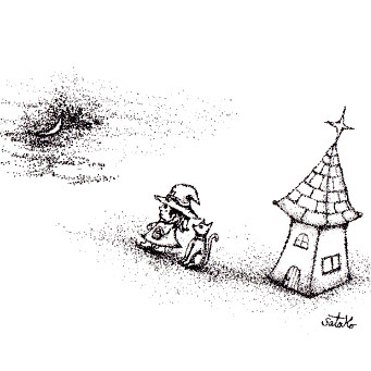 2013.旅に出る妖精と猫